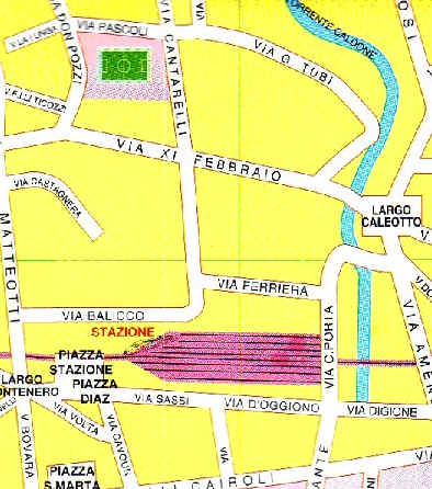 La via XI Febbraio parte dal quartiere Caleotto ed arriva ...
